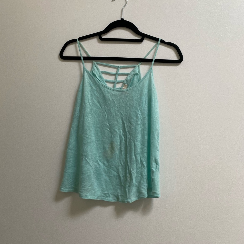 Zara Linen V-Neck Camisole S